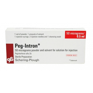 Peg - Interon 50 mcg / 0.5 ml vial peg Inter feronalfa - 2b